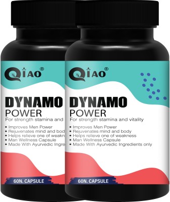 Qiao Dynamo Health Power Capsules For Men ! Realize Your Power ! Immunity(Pack of 2)