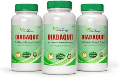 TheHappyHerbs DiabaQuit Ayurvedic Tablets for Blood Sugar Level Control(Pack of 3)