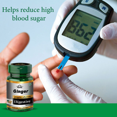 CIPZER Ginger Capsule (30caps)-Improve immunity,reduce inflammation & rich antioxidant(30 Capsules)