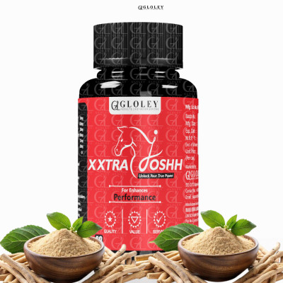 GLOLEY XTRAJOSH Herbal Capsule for Men – Daily Body Wellness and Power(60 Capsules)