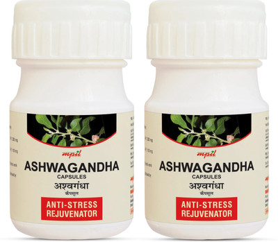 mpil Ashwagandha Capsules Extra Strength Supports Strength and Energy(Pack of 2, 120 Capsules)