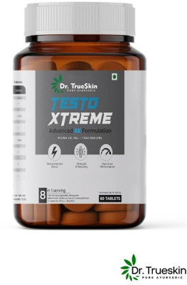 Dr.TrueSkin Testo Xtreme with natural vigor herbs(60 Tablets)