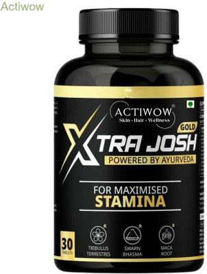ACTIWOW Xtra Josh Gold Capsules to Revive Stamina(30 Capsules)