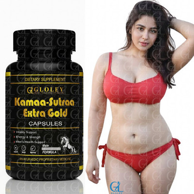GLOLEY Kamaa Sutraa Extra Gold Original Powerful Wellness Formula for Body Care(60 Capsules)