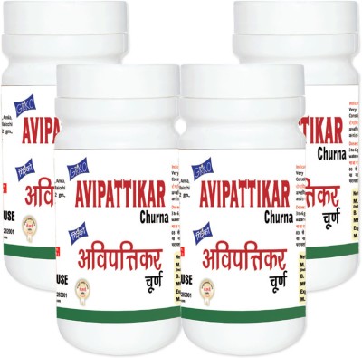 Girko Avipattikar Churna I For Indigestion | For Constipation | Pack of 4 X 100 gm.(Pack of 4)