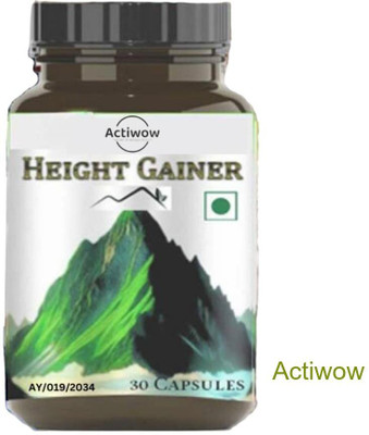 ACTIWOW Height Gainer Capsules to Unlock Natural Height Increase(30 Capsules)