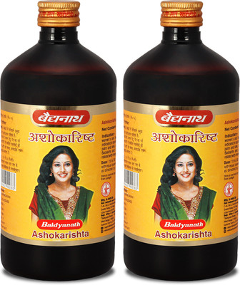 Baidyanath Ashokarishta | Physical and Hormonal Well Being of Women’s | Natural friend for women on those difficult days |(Pack of 2, 450 ml, 450 ml)