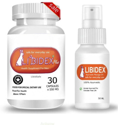 libidex Capsule & Oil For Muscle Revitalization Formula X11(30 Capsules)