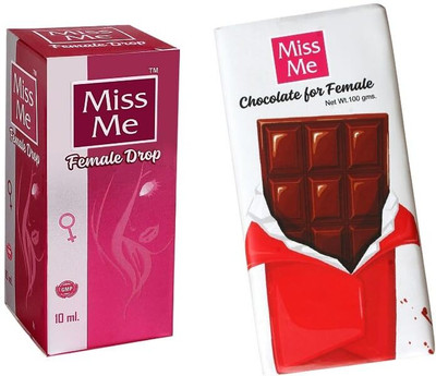 Miss Me ayurvedic drop & chocolate(Pack of 2, 10 ml)