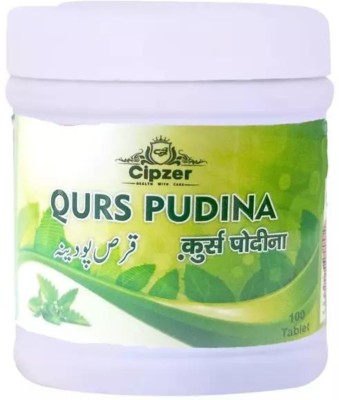 CIPZER QURS PODINA | For Digestion & Appetite| Treat Gas, Acidity &Stomach Pain|100pill