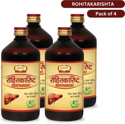 Jaived Ayurveda Rohitkarishta | Useful in Disorder of Liver(Pack of 4)