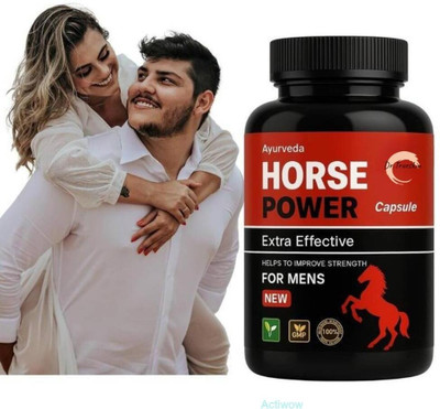 Dr.TrueSkin Horse Power Capsules Daily Use Max Strength Hardness Enhancer M07(30 Capsules)
