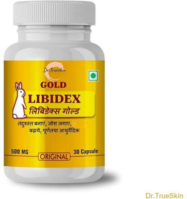 Dr.TrueSkin Libidex Gold Capsules Original Advanced Strength Stimulant(30 Capsules)
