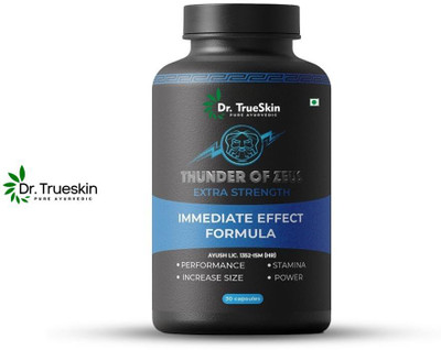 Dr.TrueSkin Thunder Of Zeus with energy recovery health mix(30 Capsules)