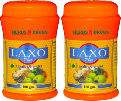 HERBS N DRUGS LAXO PLUS Plus Ayurvedic isabgol Bowel Regulator for Relief from Constipation(Pack of 2, 200 g)