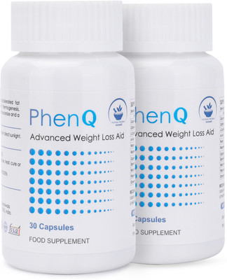 Phen Q Advanced Weight Loss Supplement,Natural Fat Burner Capsule For Weight Management(Pack of 2, 60 Capsules)