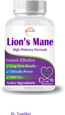 Dr.TrueSkin Lion's Mane Capsule Your Path to Herbal Health(30 Capsules)