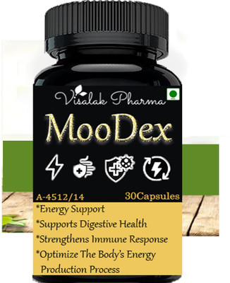 visalak pharma Moo-dex Capsule helps to improve stamina(30 Capsules)