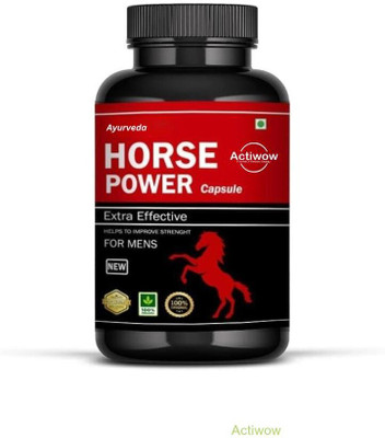 ACTIWOW Horse Power Capsule Natural supplement for energy LOPM66(30 Capsules)
