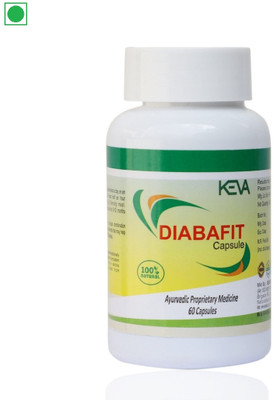 KEVA Diabafit Capsules – Herbal Support to Help Manage and Reduce Blood Sugar Levels(60 Tablets)