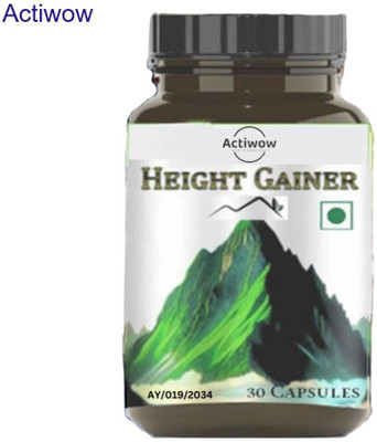 ACTIWOW Height Gainer Capsule for Height Support in Adults(30 Capsules)