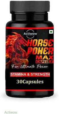 Horse Power Max Capsules Real Results from Real Herbs X09(30 Capsules)