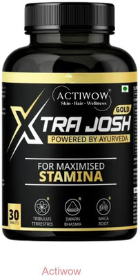 ACTIWOW Xtra Josh Gold Capsules - Boost Like a Beast(30 Capsules)