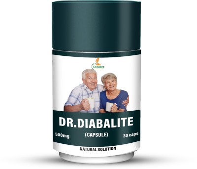 grinbizz Dr Diabalite Capsule For Control Diabetes , Sugar & Maintain Insulin Level(30 Capsules)