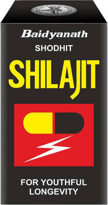 Baidyanath Shodhit Shilajit – for Youthful Longevity | For Stamina and Rejuvenation |(30 Capsules)