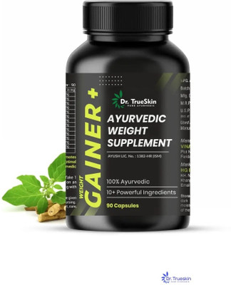 Dr.TrueSkin Weight Gainer+ Capsules for Strength & Endurance 90CAPS(90 Capsules)