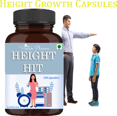 visalak pharma Height Hit Capsule For Developes Length of Bones(30 Capsules)