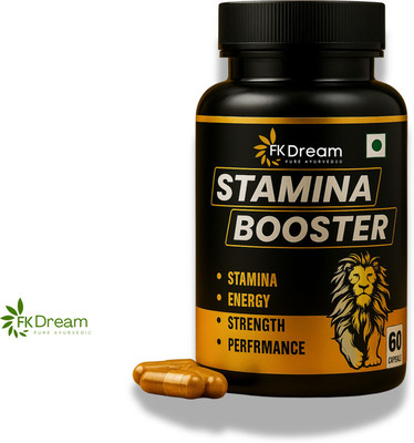 Fkdream Natural Stamina Booster a trusted herbal blend for better daily output.(60 Capsules)