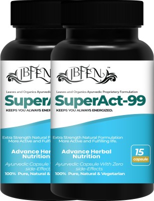 IBFEN Super Act Health Power Medicine For Men | Realize Your Power & Stay Stress Free(Pack of 2)