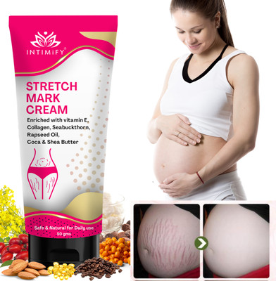 INTIMIFY stretch Mark Cream 50 Gm (Pack of 1) Intimate Cream Intimate Cream(50 g, Pack of 1)