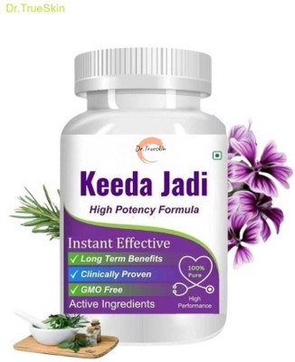 Dr.TrueSkin Keeda Jadi Capsule Stamina Booster Testosterone Support Active Life(30 Capsules)