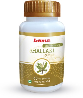 Lama Shallaki Capsule | With Boswellia serrata Extracts - 60 Vegetarian Capsules