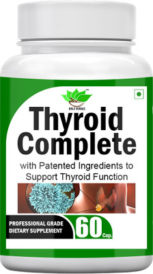 BIRJI HERBALS Thyroid Complete Capsule(60 Capsules)
