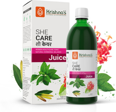 Krishna's Herbal & Ayurveda She Care Juice | Women Tonic(1000 ml)