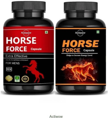 Horse Power Force Capsule Powerful Energy & Libido Enhancer for Men X11(Pack of 2, 30 Capsules)