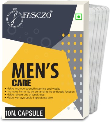 Fasczo Men's Care Wellness Energy Capsule For Men | Support Your Overall Well-Being(Pack of 5)