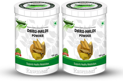 Rawmest Maramanjal Powder | Daru Haldi | Daruharidra | Berberis Aristata(Pack of 2, 200 g)