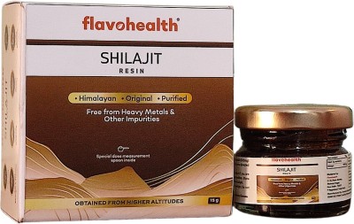 Flavohealth Pure, Himalayan Shilajit Resin- Conqueror of Weakness