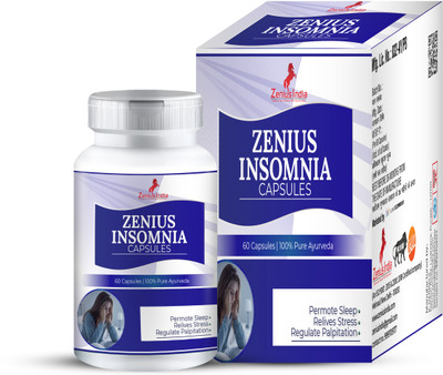 Zenius Insomnia Capsule for Better Your Sleep and Relief Stress(60 Capsules)