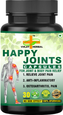 VIKJIT HERBALS HAPPY JOINTS CAPSULE(30 Capsules)