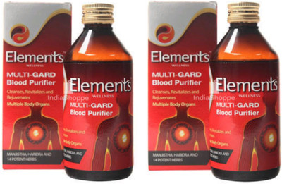 Elements Multi Gard Blood Purirfier - 400ml (pack of 2)(Pack of 2, 400 ml)