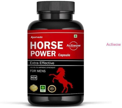 ACTIWOW Horse Power Capsule Recharges energy & confidence powerB40(30 Capsules)
