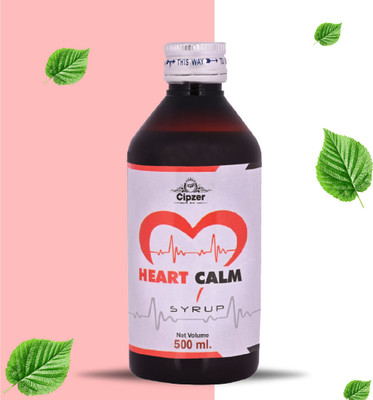 CIPZER Heart Calm Syrup-Manage cholesterol levels,Improves overall heart health(500 ML)(500 ml)