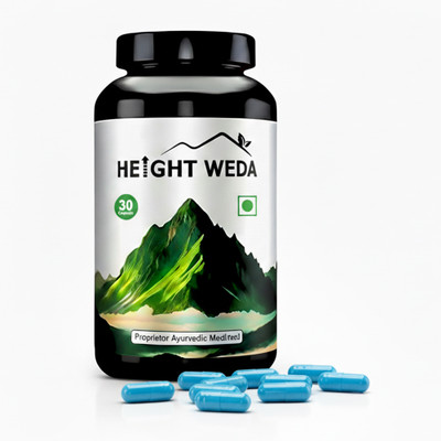 SANTHEWA Height Weda Ayurvedic Body Growth Capsules(30 Capsules)