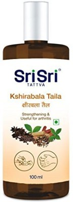 SRI SRII TATTVA Kshirabala Taila - Strengthening & Useful for arthritis, 100ml(Pack of 4)