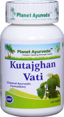Planet Ayurveda Kutajghan Vati(120 Tablets)